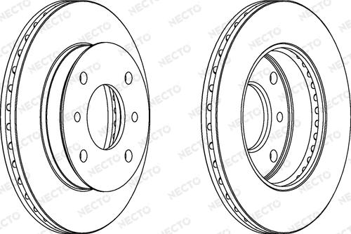 Necto WN515 - Тормозной диск autodnr.net