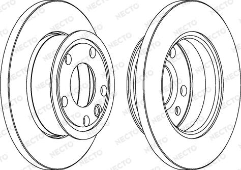 BOSCH 986478547 - Гальмівний диск autocars.com.ua