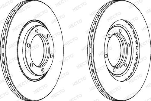 Necto WN693 - Тормозной диск autodnr.net