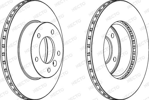 BENDIX 520318 - Гальмівний диск autocars.com.ua