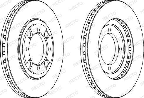 Necto WN699 - Гальмівний диск autocars.com.ua