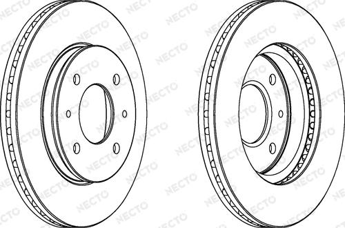 Maxtech 855010.6980 - Гальмівний диск autocars.com.ua