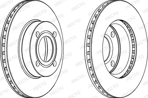 Necto WN731 - Тормозной диск autodnr.net