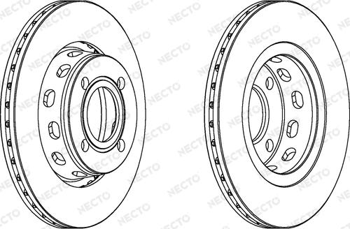 Necto WN736 - Тормозной диск autodnr.net