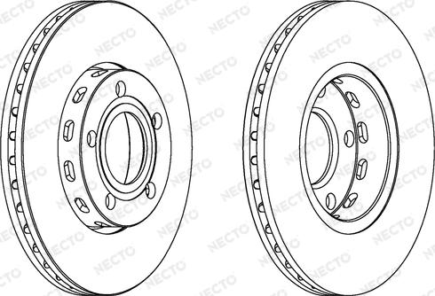 BENDIX 520549 - Тормозной диск avtokuzovplus.com.ua