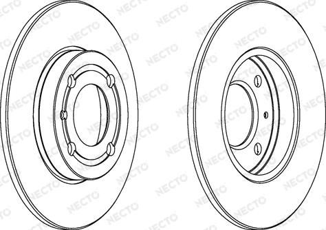 Necto WN900 - Гальмівний диск autocars.com.ua