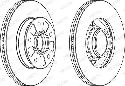 Lucas Electrical DF4009 - Гальмівний диск autocars.com.ua