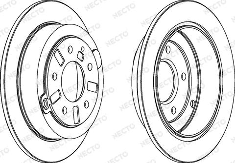 Protechnic PRD5191 - Гальмівний диск autocars.com.ua