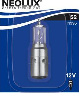 NEOLUX® N395-01B - Лампа розжарювання, фара дальнього світла autocars.com.ua