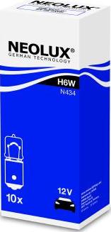 NEOLUX® N434 - Лампа розжарювання, ліхтар покажчика повороту autocars.com.ua