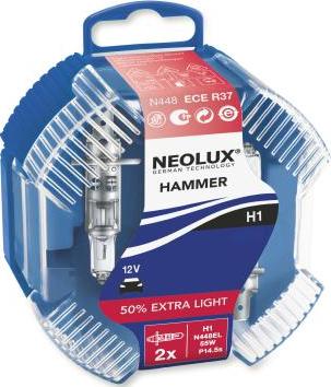NEOLUX® N448EL-HCB - Лампа розжарювання, фара дальнього світла autocars.com.ua