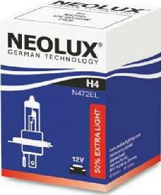 NEOLUX® N472EL - Лампа розжарювання, фара дальнього світла autocars.com.ua