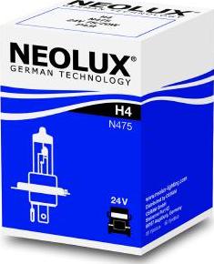 NEOLUX® N475 - Лампа розжарювання, фара дальнього світла autocars.com.ua