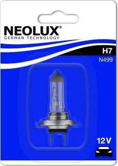 NEOLUX® N49901B - Лампа розжарювання, фара дальнього світла autocars.com.ua