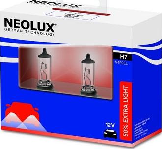 NEOLUX® N499EL-SCB - Лампа розжарювання, фара дальнього світла autocars.com.ua