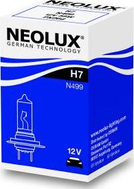 NEOLUX® N499 - Лампа розжарювання, фара дальнього світла autocars.com.ua