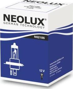 NEOLUX® N62186 - Лампа розжарювання, фара дальнього світла autocars.com.ua
