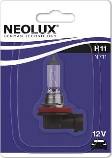 NEOLUX® N711-01B - Лампа накаливания, фара дальнего света avtokuzovplus.com.ua