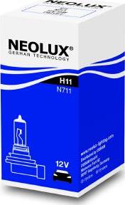 NEOLUX® N711 - Лампа розжарювання, фара дальнього світла autocars.com.ua