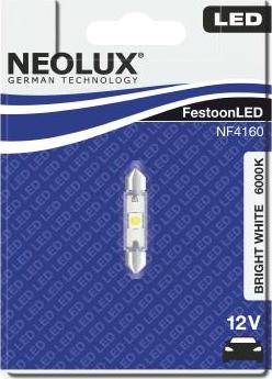 NEOLUX® NF4160-01B - Лампа розжарювання, Освітлення салону autocars.com.ua