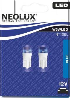 NEOLUX® NT10BL-02B - Лампа розжарювання, Освітлення салону autocars.com.ua