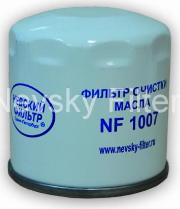Nevsky filter NF-1007 - Фильтр масляный Chevrolet Lacetti 05  Aveo 05  Captiva 06  Cruze 09  Evanda 05  Kalos 05  Nubira 05 autodnr.net