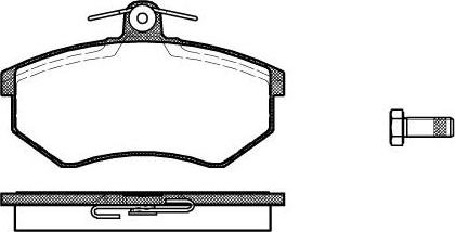 Budweg Caliper 520430 - Гальмівні колодки, дискові гальма autocars.com.ua