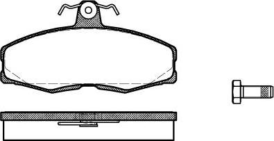 HELLA PAGID 355005941 - Тормозные колодки, дисковые, комплект avtokuzovplus.com.ua