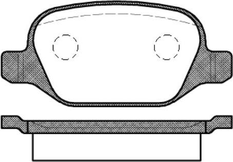 Eurobrake 5501221023 - Гальмівні колодки, дискові гальма autocars.com.ua