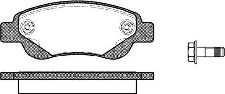 GEELY 4048018400 - Тормозные колодки, дисковые, комплект avtokuzovplus.com.ua