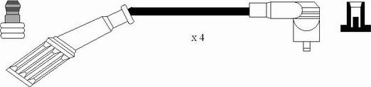 NGK 0646 - Комплект проводів запалювання autocars.com.ua