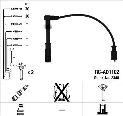 NGK 2348 - 0 autocars.com.ua