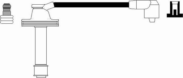 NGK 38998 - Провід запалювання autocars.com.ua