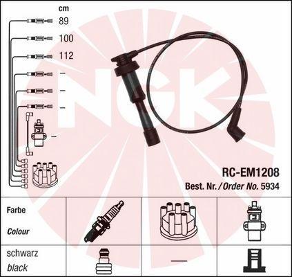 NGK 5934 - Комплект проводов зажигания autodnr.net