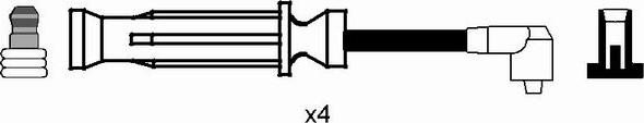 NGK 8266 - Комплект проводів запалювання autocars.com.ua