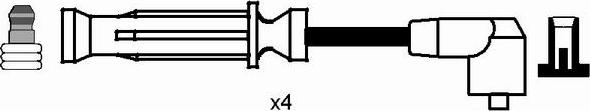 NGK 8274 - Комплект проводів запалювання autocars.com.ua