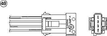 NGK 1896 - Лямбда-зонд, датчик кислорода autodnr.net