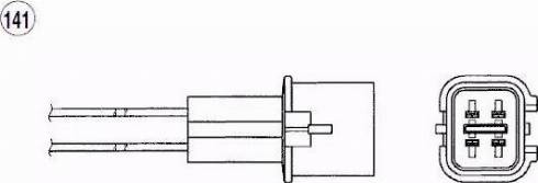 NGK 97059 - Лямбда-зонд autocars.com.ua