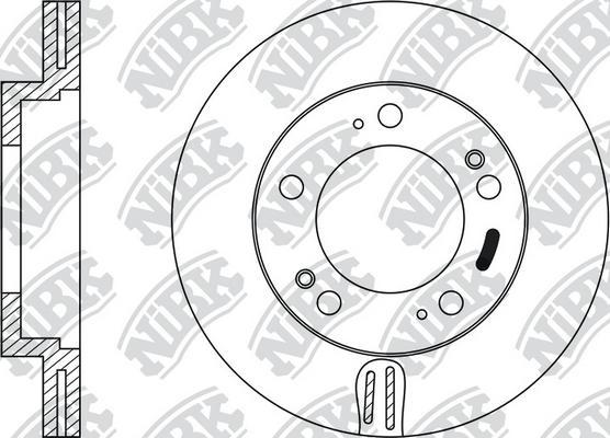 E.T.F. 19-0008 - Гальмівний диск autocars.com.ua