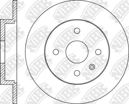 Fenox TB218074 - Гальмівний диск autocars.com.ua