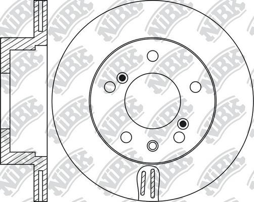 MDR MRD-2S01 - Гальмівний диск autocars.com.ua