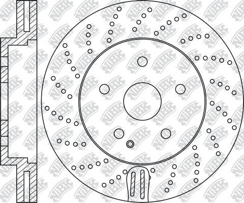 NiBK RN1835DSET - Економічний гальмівний диск autocars.com.ua