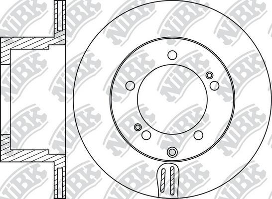 NiBK RN1976 - Тормозной диск autodnr.net
