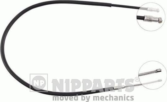 Nipparts J10888 - Трос, гальмівна система autocars.com.ua