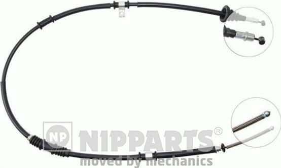 Nipparts J11337 - Трос, гальмівна система autocars.com.ua
