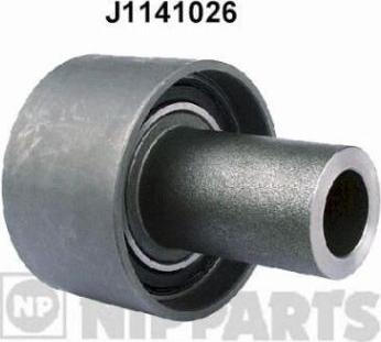 Nipparts J1141026 - Паразитний / Провідний ролик, зубчастий ремінь autocars.com.ua