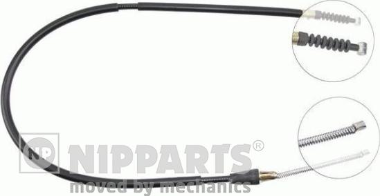 Nipparts J11477 - Трос, гальмівна система autocars.com.ua