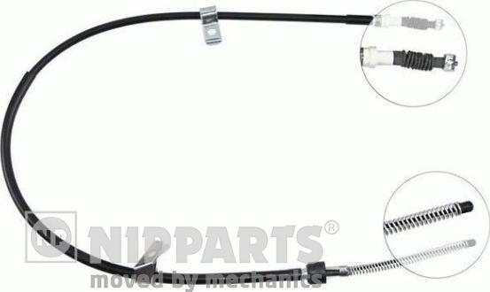 Nipparts J11487 - Трос, гальмівна система autocars.com.ua