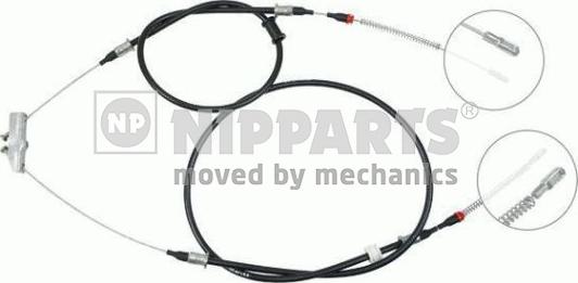 Nipparts J12225 - Трос, гальмівна система autocars.com.ua