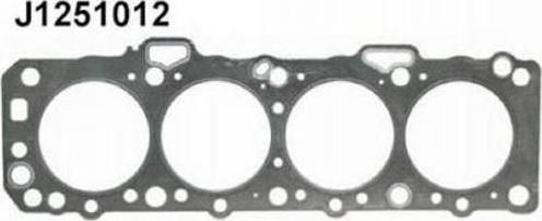 Nipparts J1251012 - Прокладка, головка циліндра autocars.com.ua